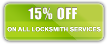 15% off on all locksmith services
